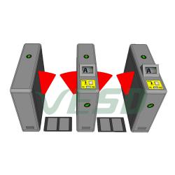 翼閘ESD靜電檢測(cè)門(mén)禁(聯(lián)網(wǎng)版)